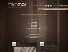 Tablet Screenshot of club-miramar.es